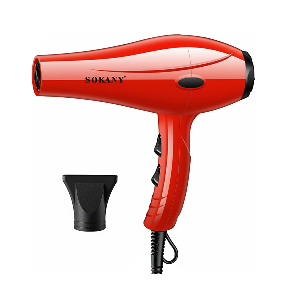 Sèche Cheveux Professionnel SK174 -2200W -Rouge