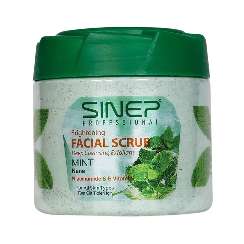 SINEP-Gommage Visage Exfoliant 400ml MENTHE