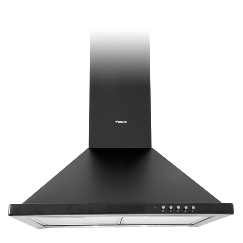 Hotte Pyramidale FOCUS F605B 60 cm - Noir