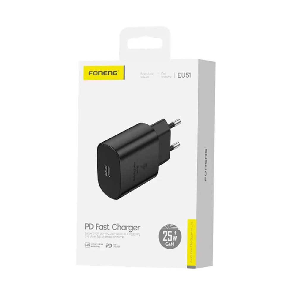 Chargeur GaN USB-C EU51 (25 W)