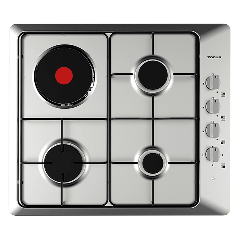 Plaque de Cuisson Encastrable FOCUS F806X 4 Feux 60 cm - Inox